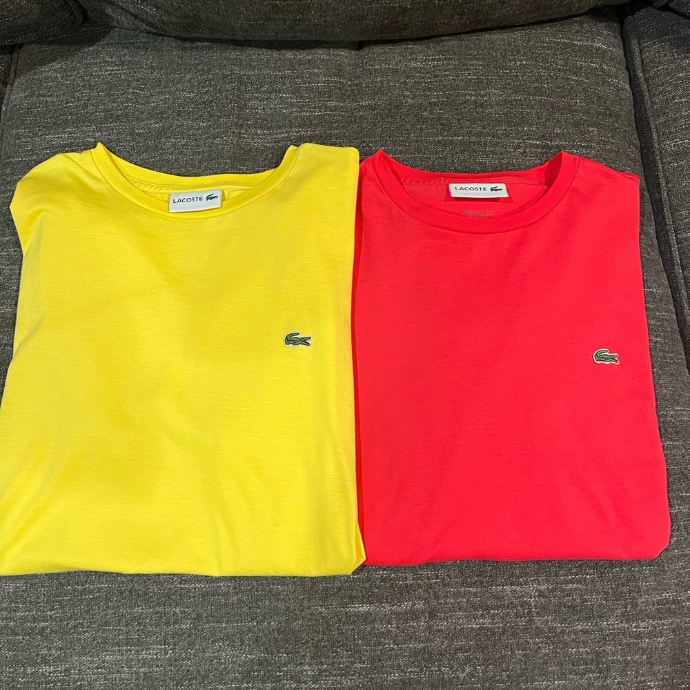 Mens Lacoste Shirts size Large